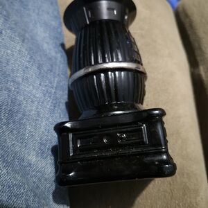 1970 Avon Pot-Belly Stove Decanter Of Bravo Aftershave 5 FL. OZ. Empty